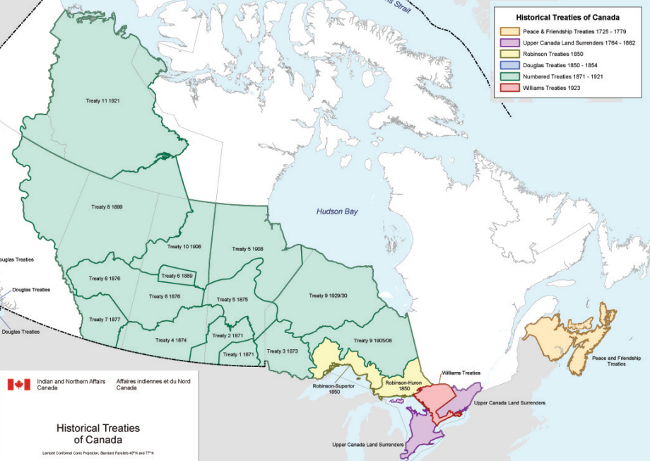 Image result for historical canadian treaties